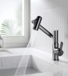 KHF-200 Digital Display 360 Rotation Lavatory Faucet