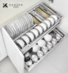 KHC-501 Kanzen Home Modular Kitchen Cabinet - 4 Side Drawing Basket